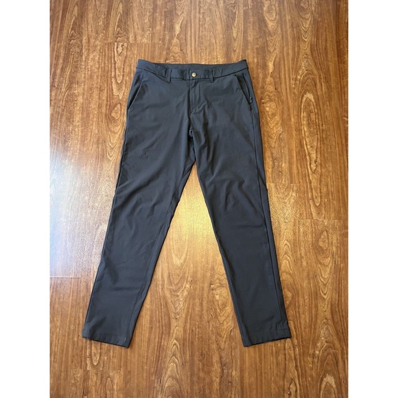 Lululemon Men’s ABC Commission Warpstreme Pants Gray 34 34x31 LM5438SZ - Picture 1 of 12